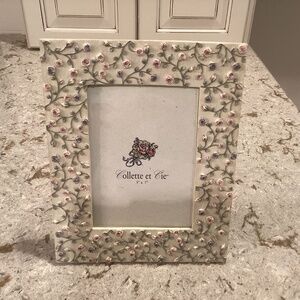 Collette et Cie Ceramic Picture Frame